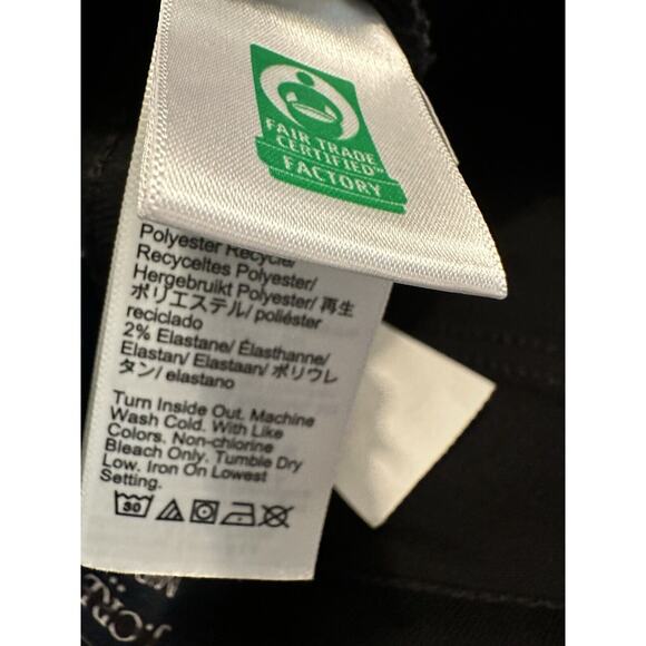 NWT J Crew Factory Women‎ Mid Rise Flare Crop Jeans 25 Signature Stretch Black - Picture 13 of 14